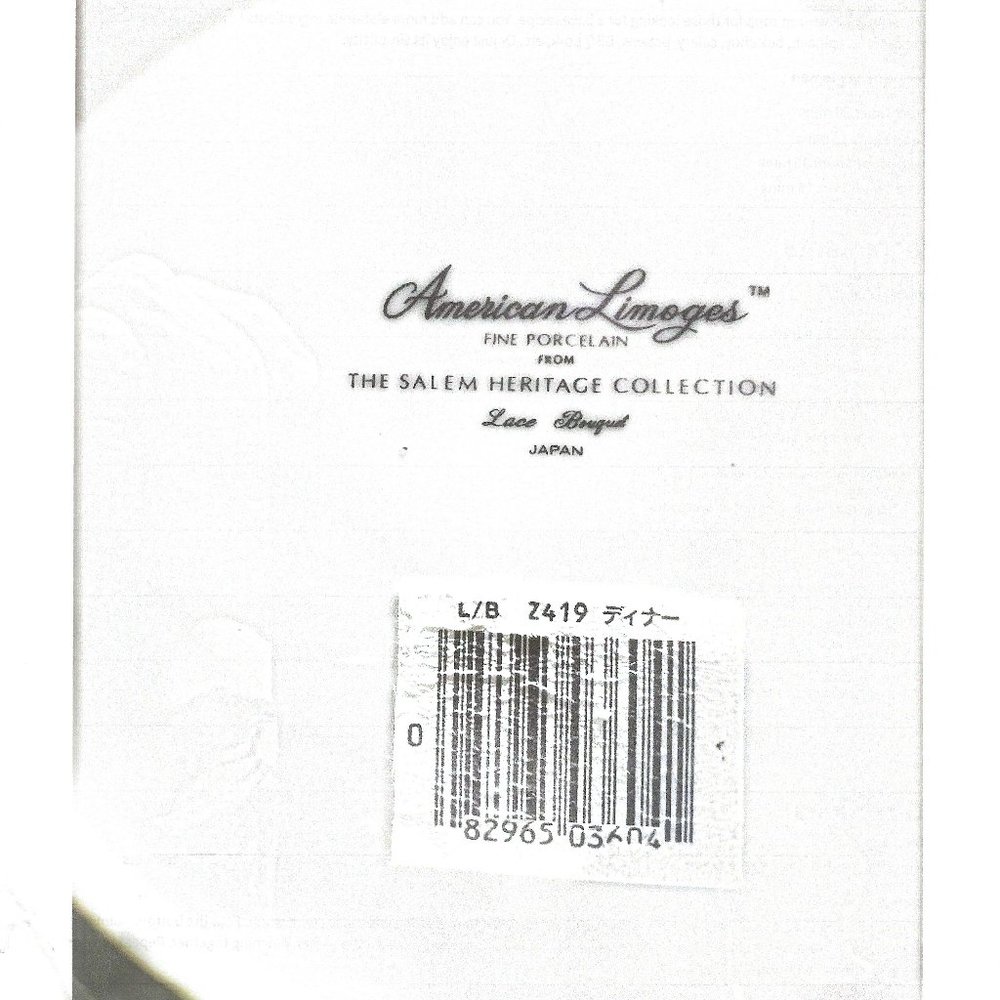 American Limoges 24 pc Salem Heritage collection